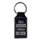 Keychain - Rectangle - Im a teacher Im kind of a big deal - Leather